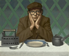 Anthony Cronin by Edward McGuire