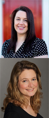 Niamh Boyce and Janet Cameron Reading at the Irish Writers' Centre